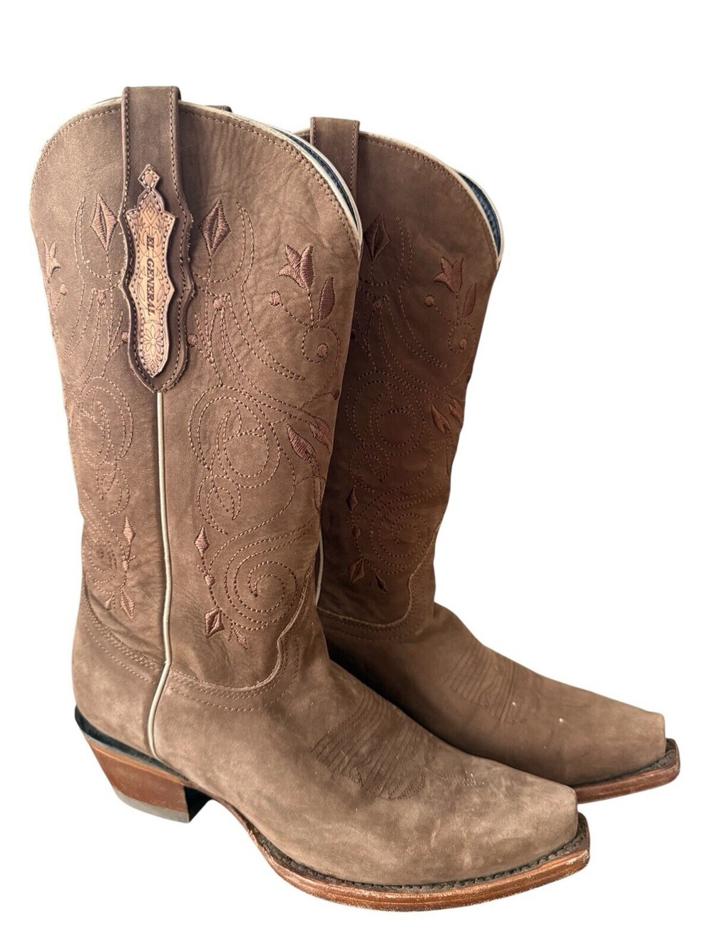 El General Women’s Cowboy Boots Leather 5 2107 26001 2. Size 9.5 Mexico